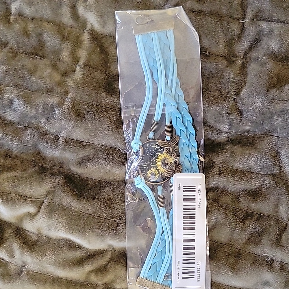 Blue bracelet